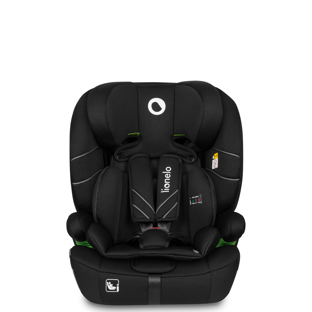 LIONELO Levi One i-Size autósülés (76-150 cm) Fekete Karbon