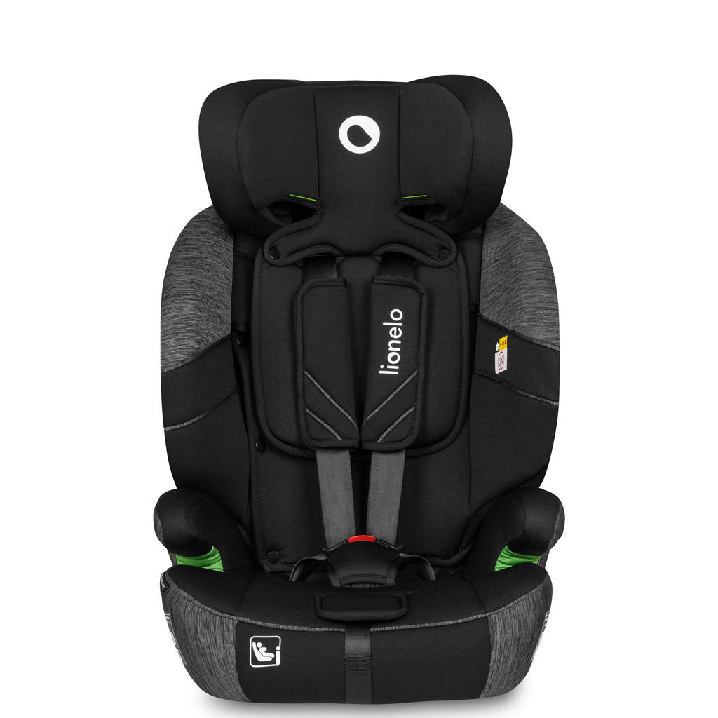 LIONELO Levi One i-Size autósülés (76-150 cm) Fekete Szürke