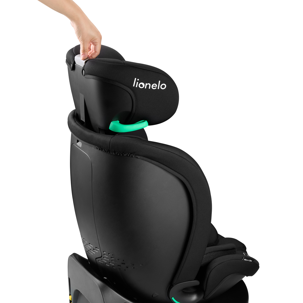 LIONELO Autósülés Navy i-Size (40-150 cm) Fekete Onyx