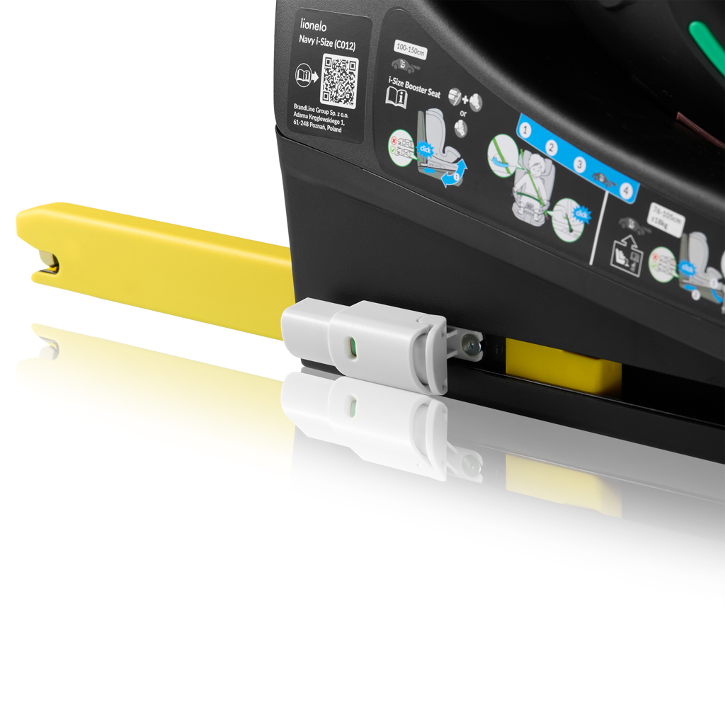 LIONELO Autósülés Navy i-Size (40-150 cm) Fekete Onyx