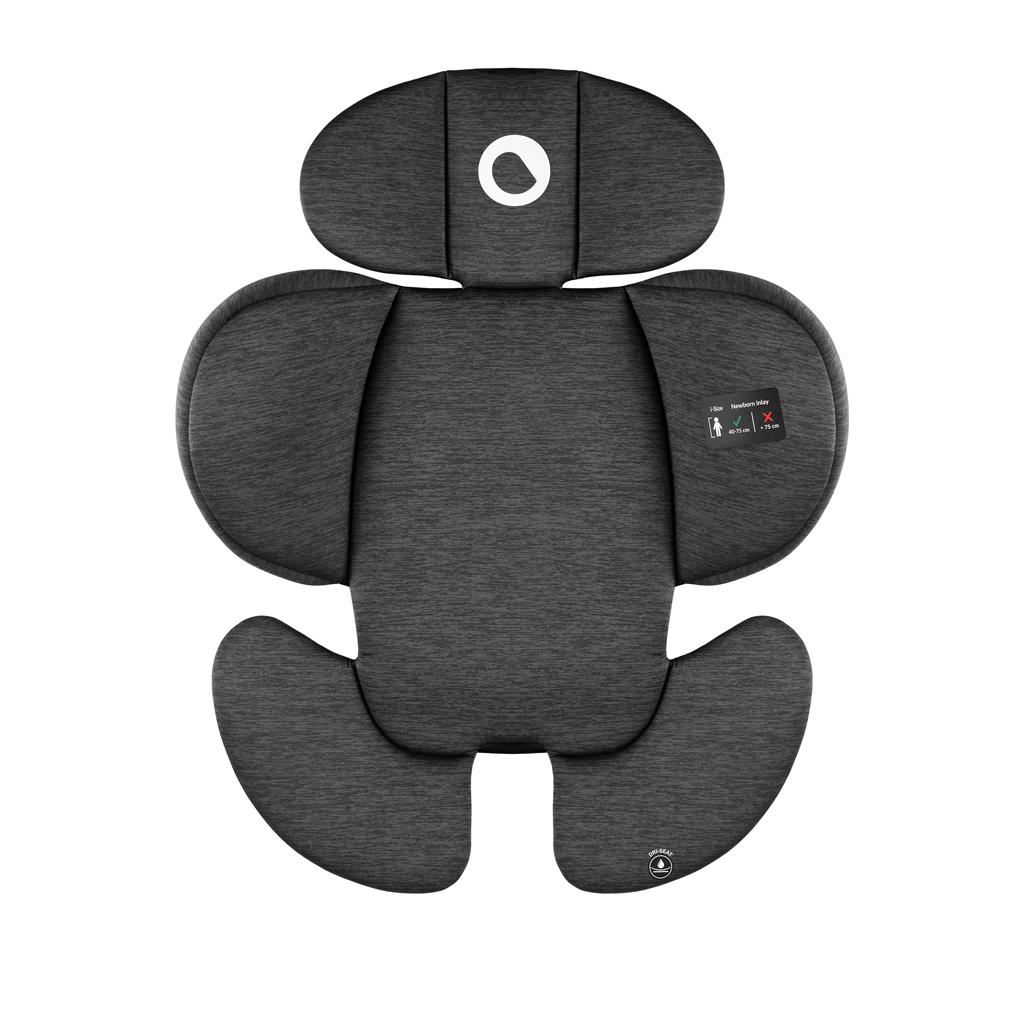 LIONELO Autósülés Navy i-Size (40-150 cm) Fekete Piros