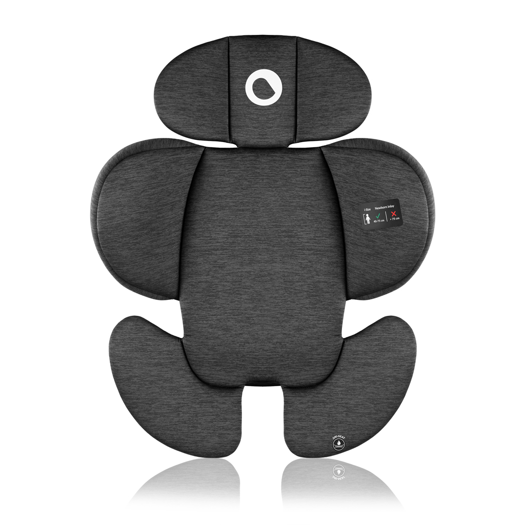 LIONELO Autósülés Navy i-Size (40-150 cm) Fekete Türkiz