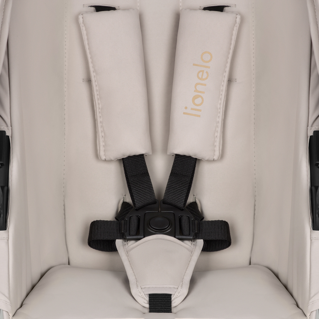 LIONELO Kombinált babakocsi Amber Plus 3 az 1-ben Bézs Homok