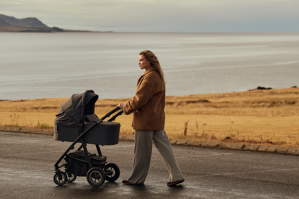 LIONELO Kombinált babakocsi Amber Plus 3 az 1-ben Zöld Erdő
