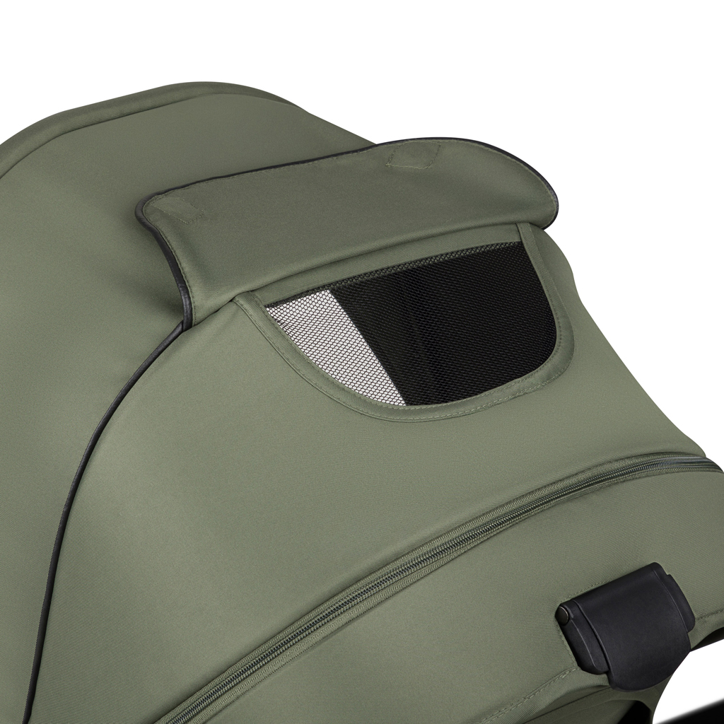 LIONELO Kombinált babakocsi Amber Plus 3 az 1-ben Zöld Erdő