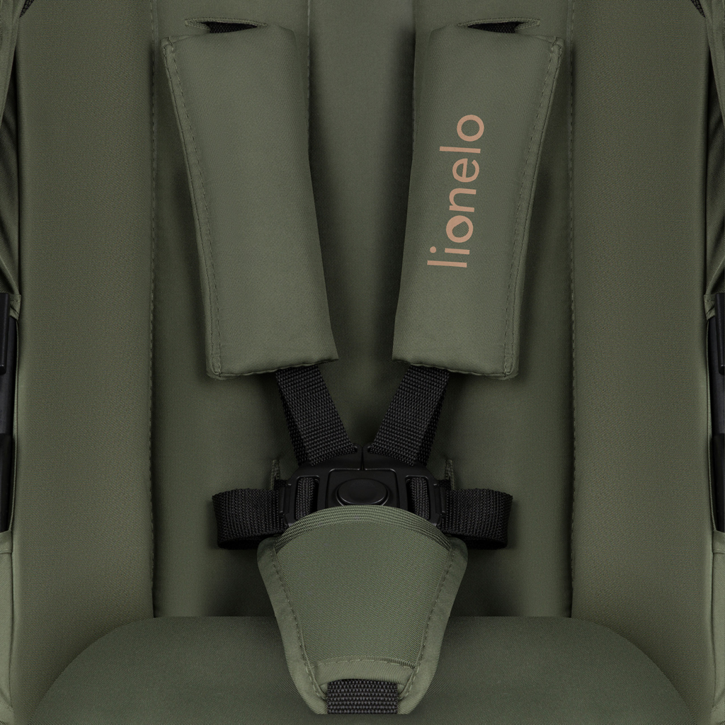 LIONELO Kombinált babakocsi Amber Plus 3 az 1-ben Zöld Erdő