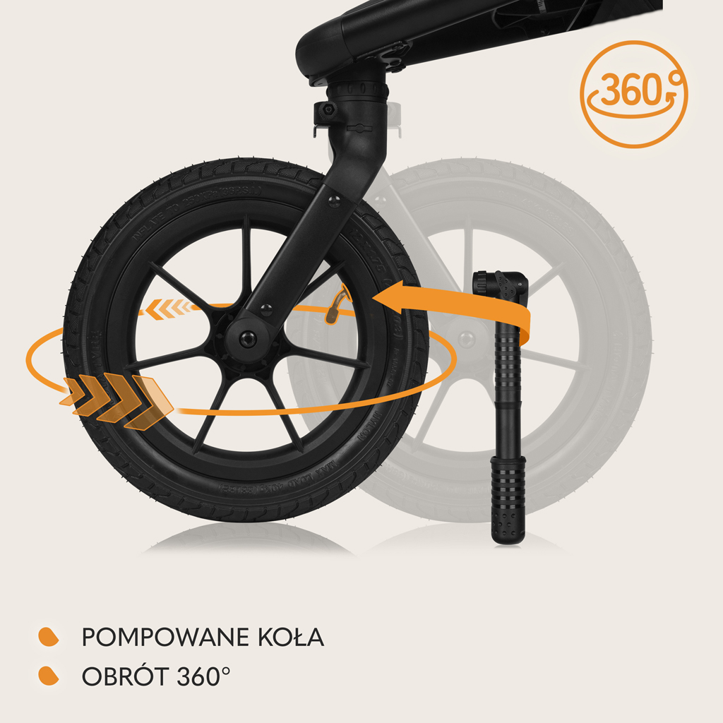 LIONELO Sport babakocsi Azura Black Onyx