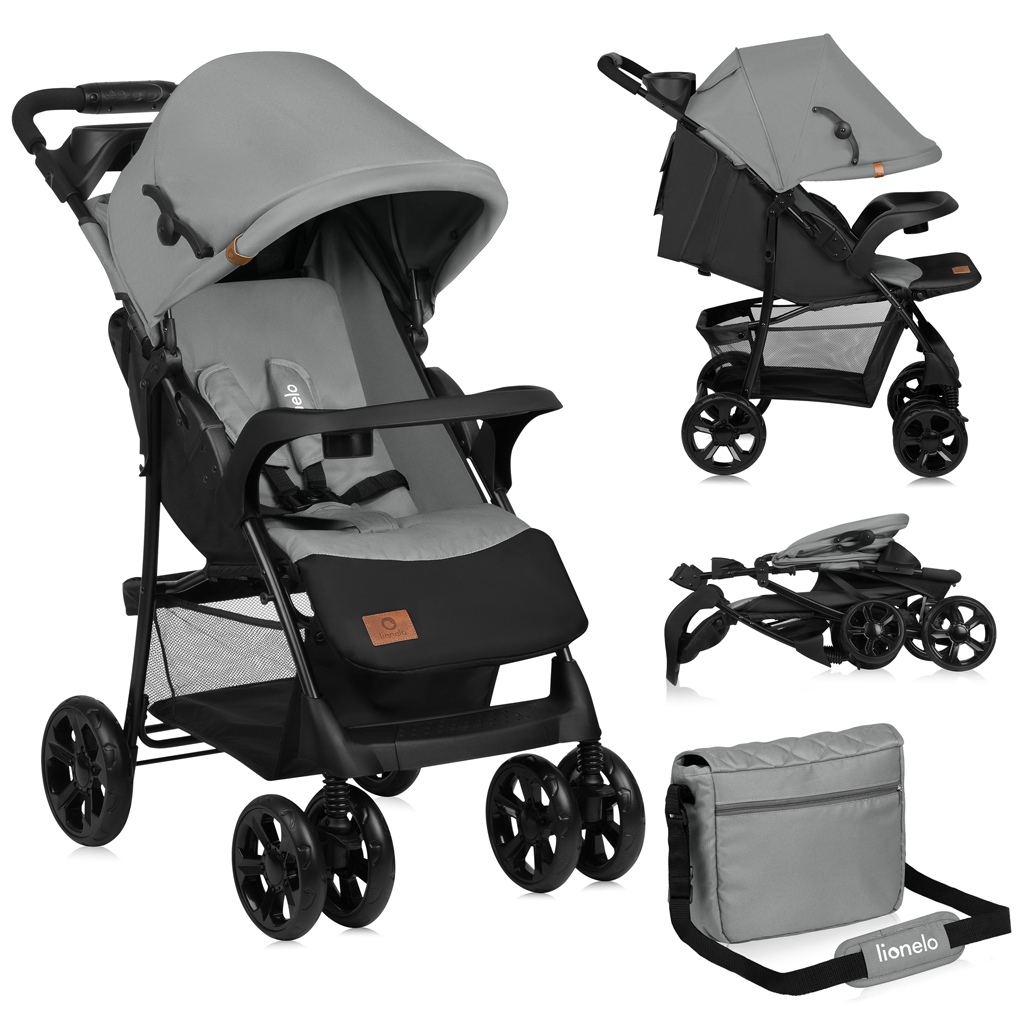 LIONELO Sport babakocsi Emma Plus Grey Dove