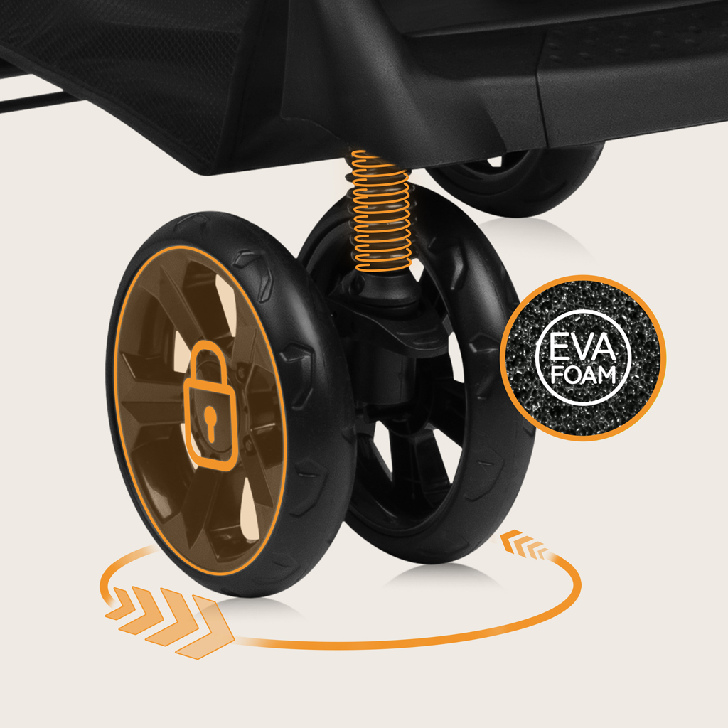 LIONELO Sport babakocsi Emma Plus Grey Dove