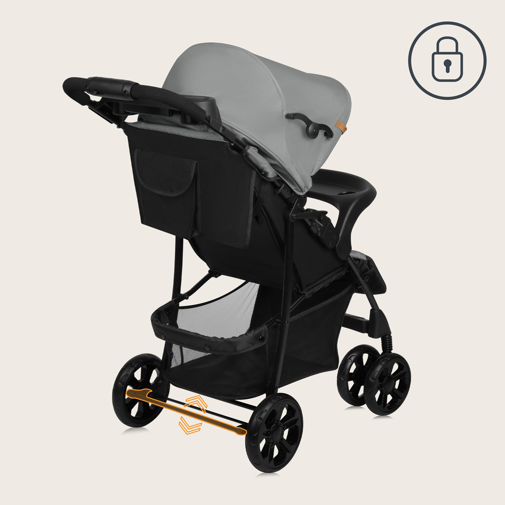 LIONELO Sport babakocsi Emma Plus Grey Dove