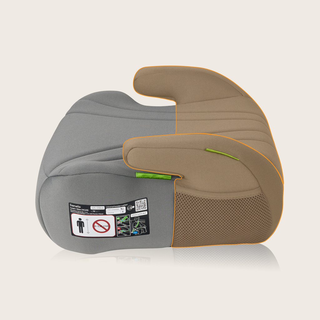 LIONELO Luuk i-Size autósülés (125-150 cm) Szürke