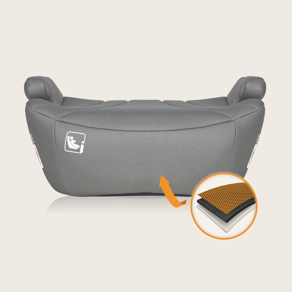 LIONELO Luuk i-Size autósülés (125-150 cm) Szürke