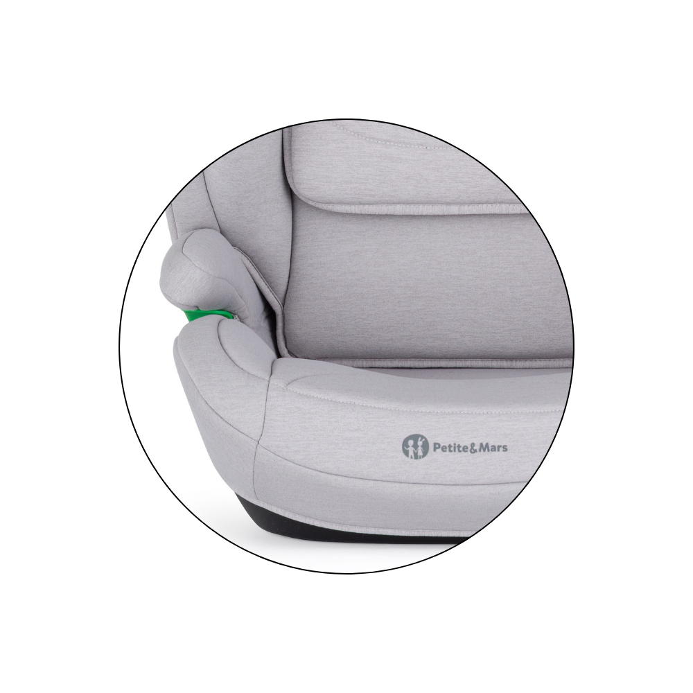 PETITE&amp;amp;amp;amp;amp;amp;MARS Autósülés Astro Pro i-Size Gentle Grey 100-150 cm (15-36 kg)