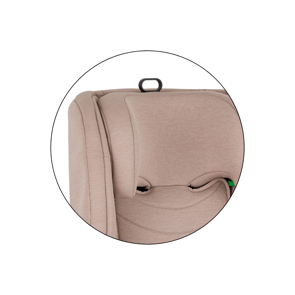 PETITE&amp;amp;amp;amp;amp;amp;amp;amp;amp;amp;MARS Autósülés Astro Pro i-Size Tan Brown 100-150 cm (15-36 kg)