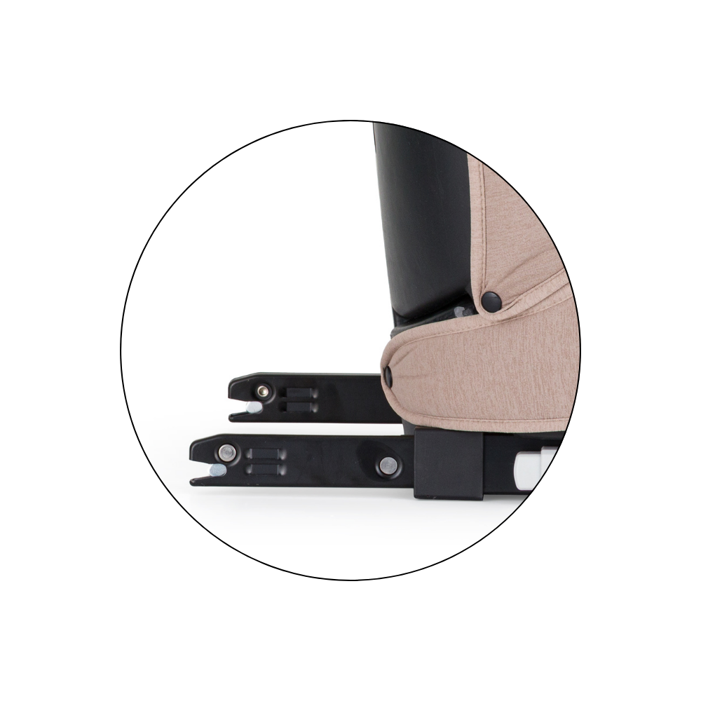 PETITE&amp;amp;amp;MARS Autósülés Astro Pro i-Size Tan Brown 100-150 cm (15-36 kg)