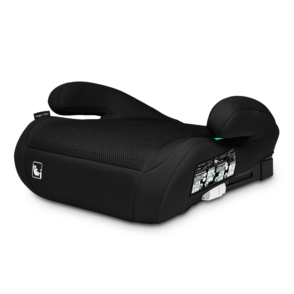 LIONELO Hugo i-Size autósülés (100-150 cm) Fekete Karbon