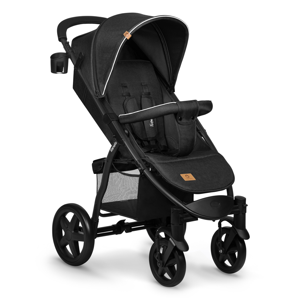 LIONELO Sport babakocsi Annet Plus Black Carbon