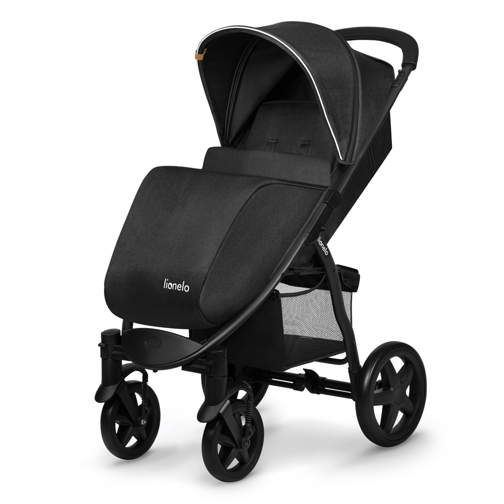 LIONELO Sport babakocsi Annet Plus Black Carbon