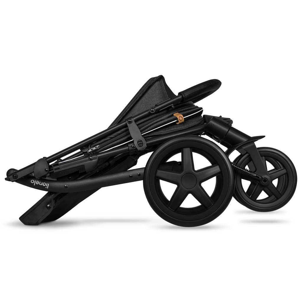 LIONELO Sport babakocsi Annet Plus Black Carbon