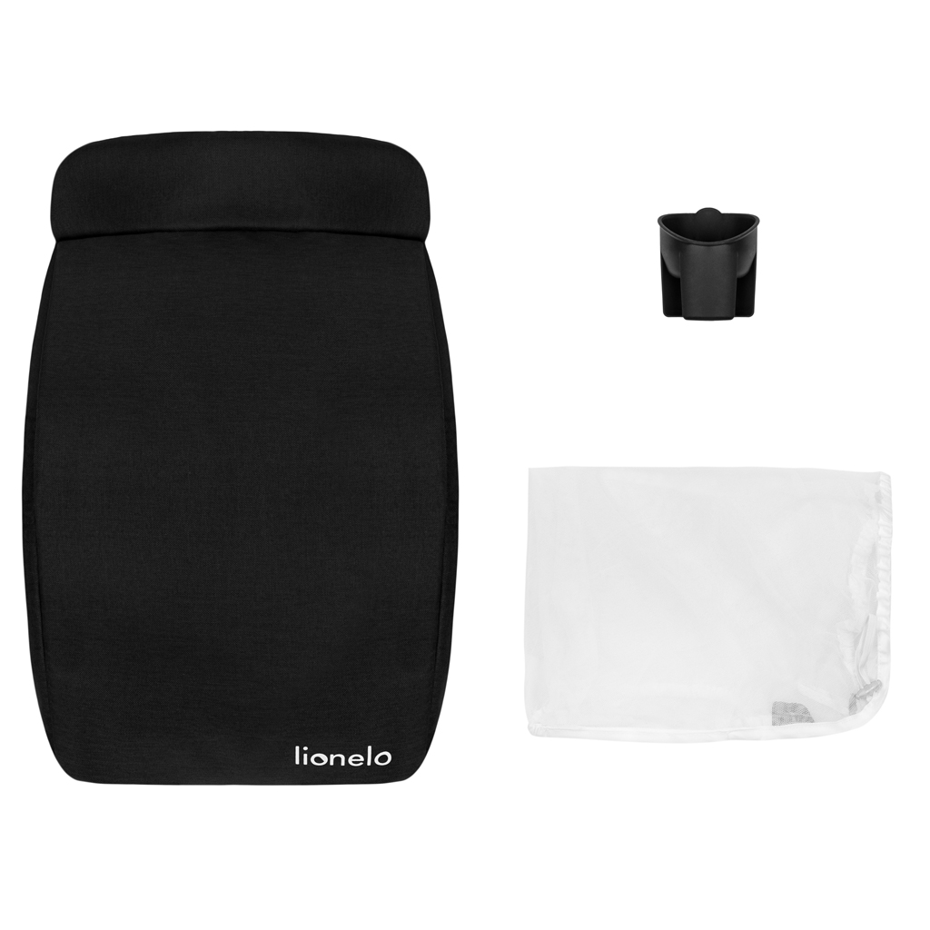 LIONELO Sport babakocsi Annet Plus Black Carbon