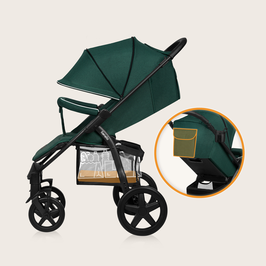 LIONELO Sport babakocsi Annet Plus Green Forest