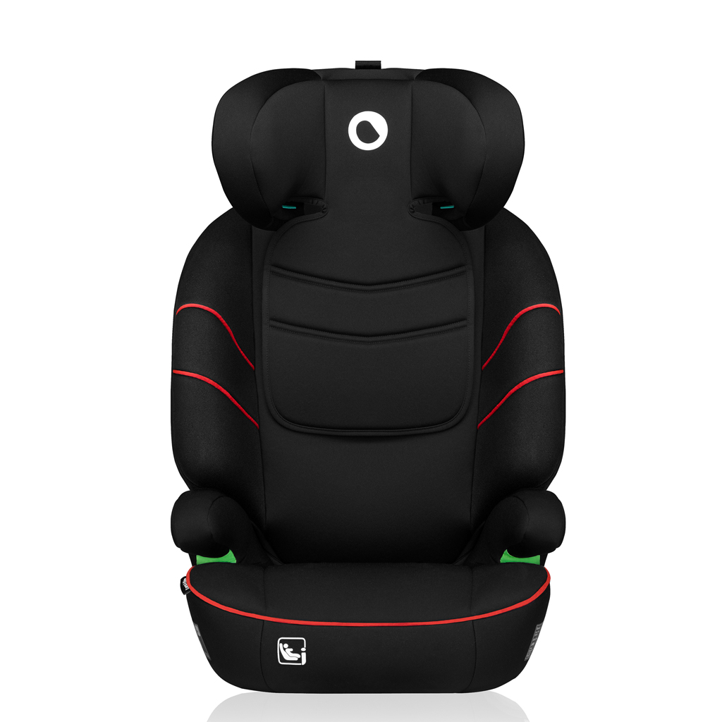 LIONELO Lars i-Size autósülés (100-150 cm) Sporty Black Red