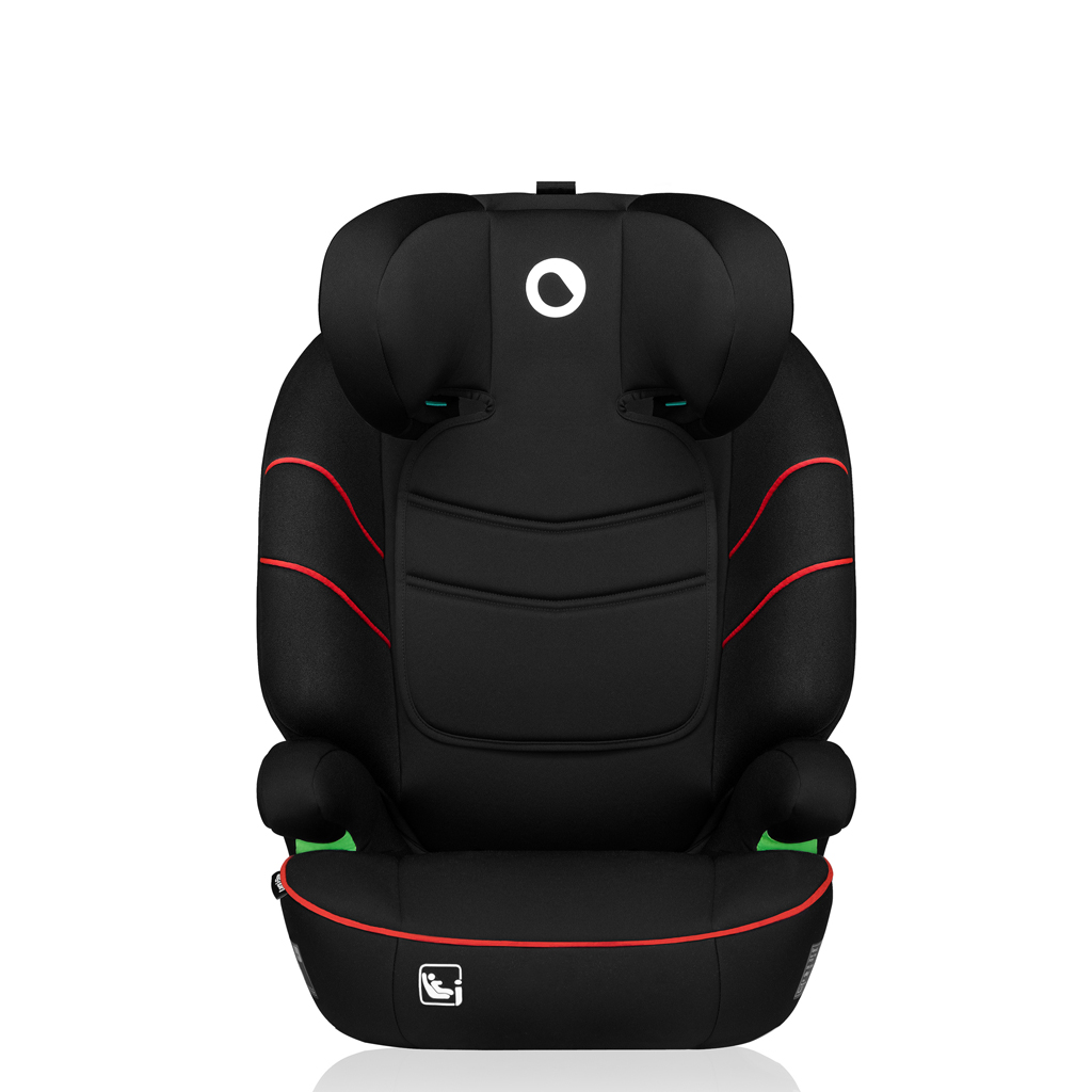 LIONELO Lars i-Size autósülés (100-150 cm) Sporty Black Red