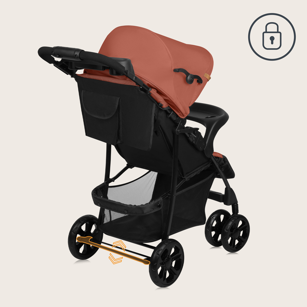 LIONELO Sport babakocsi Emma Plus Coral Pink