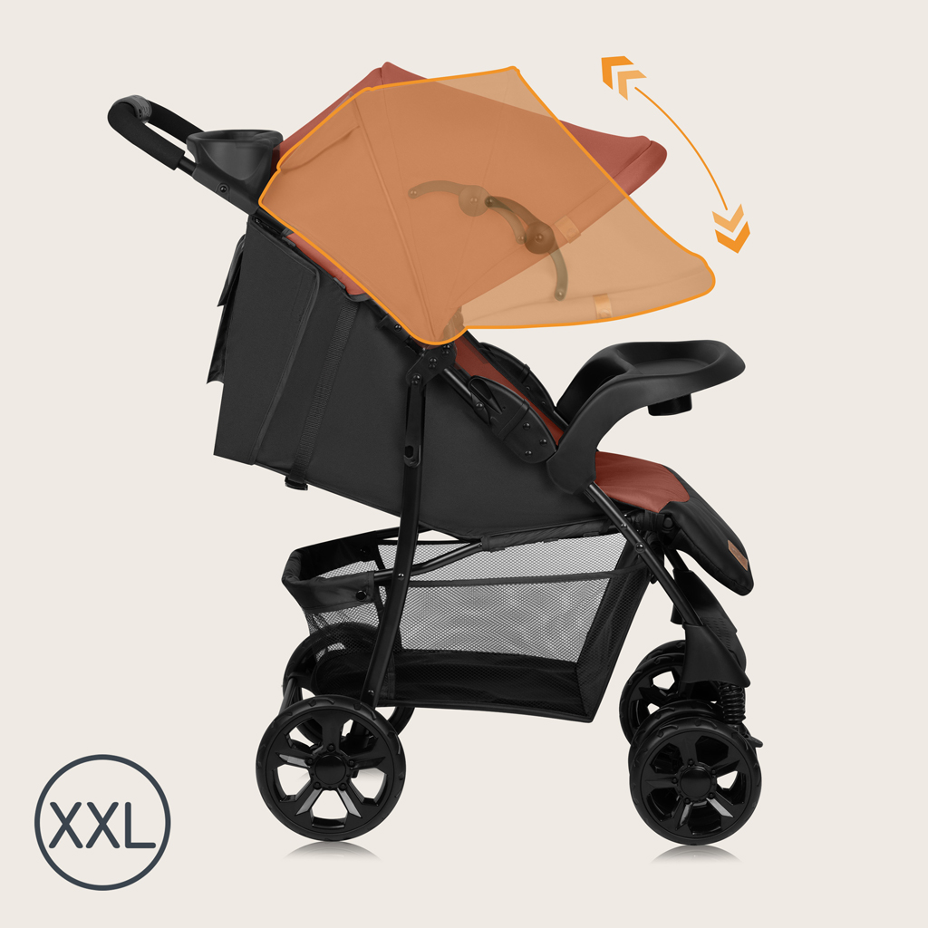 LIONELO Sport babakocsi Emma Plus Coral Pink