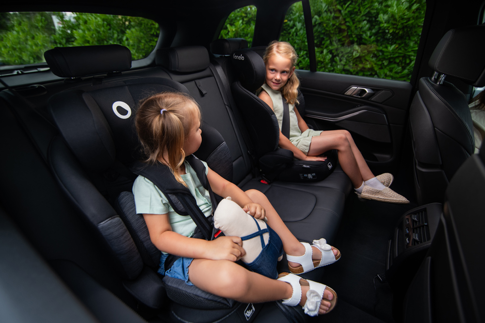 LIONELO Levi I-Size (76–150 cm) Sporty Black