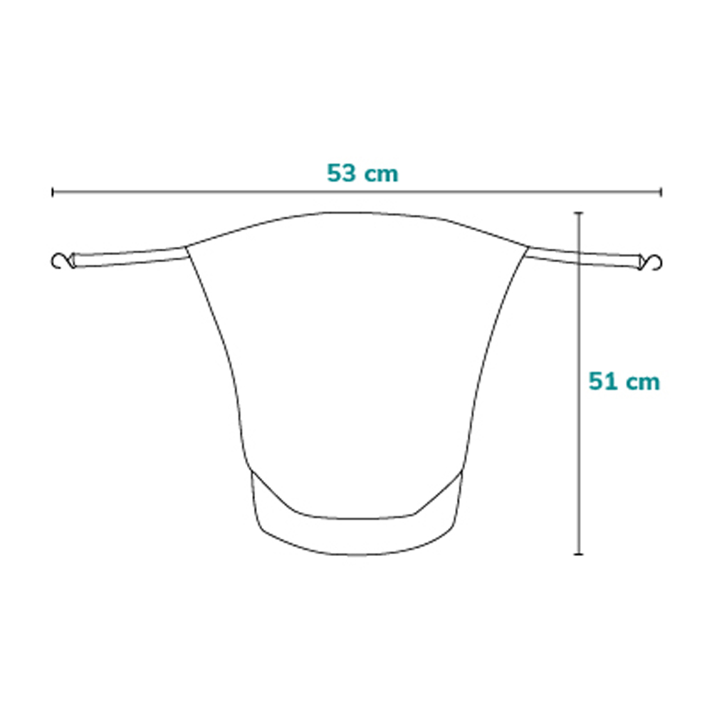 LIONELO Slnečná clona na kočík Stroller Sun Cover Black Carbon