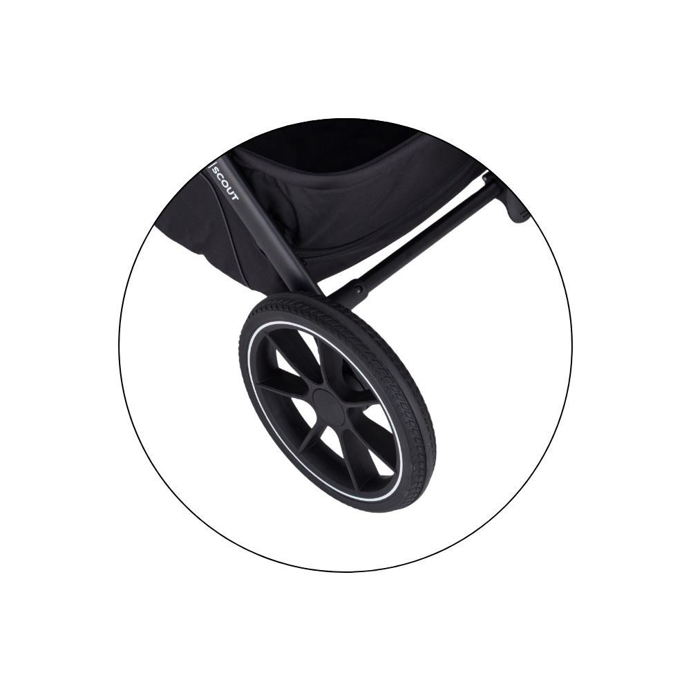 PETITE&amp;amp;amp;amp;amp;amp;amp;amp;amp;amp;amp;amp;amp;amp;amp;amp;MARS Kombinált babakocsi SCOUT 2in1 Anthracite Moon