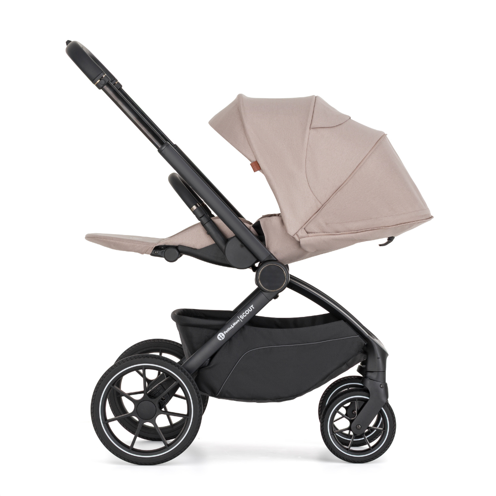 PETITE&amp;amp;amp;amp;amp;amp;amp;amp;amp;amp;amp;amp;amp;MARS Kombinált babakocsi SCOUT 2in1 Cappuccino Cream