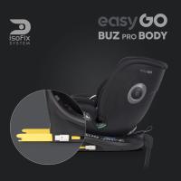 EasyGo SZETT Buz Xtd Pro  hordozó + Buz Pro Body autósülés 40-150cm + forgatható isofix talp