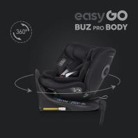 EasyGo SZETT Buz Xtd Pro  hordozó + Buz Pro Body autósülés 40-150cm + forgatható isofix talp