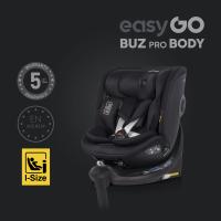 EasyGo SZETT Buz Xtd Pro  hordozó + Buz Pro Body autósülés 40-150cm + forgatható isofix talp