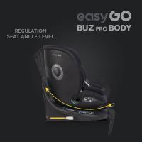 EasyGo SZETT Buz Xtd Pro  hordozó + Buz Pro Body autósülés 40-150cm + forgatható isofix talp