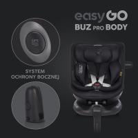 EasyGo SZETT Buz Xtd Pro  hordozó + Buz Pro Body autósülés 40-150cm + forgatható isofix talp