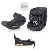 EasyGo SZETT Buz Xtd Pro  hordozó + Buz Pro Body autósülés 40-150cm + forgatható isofix talp