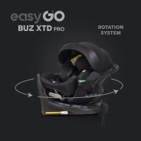 EasyGo SZETT Buz Xtd Pro  hordozó + Buz Pro Body autósülés 40-150cm + forgatható isofix talp