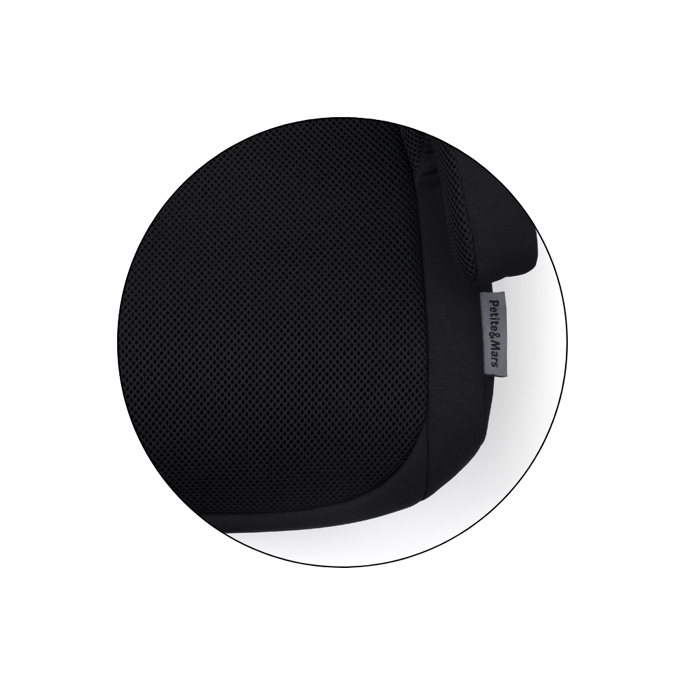 PETITE&amp;amp;amp;amp;amp;amp;amp;amp;MARS Optimus Pro i-Size Air Coal Black 125 - 150 cm (22-36 kg)