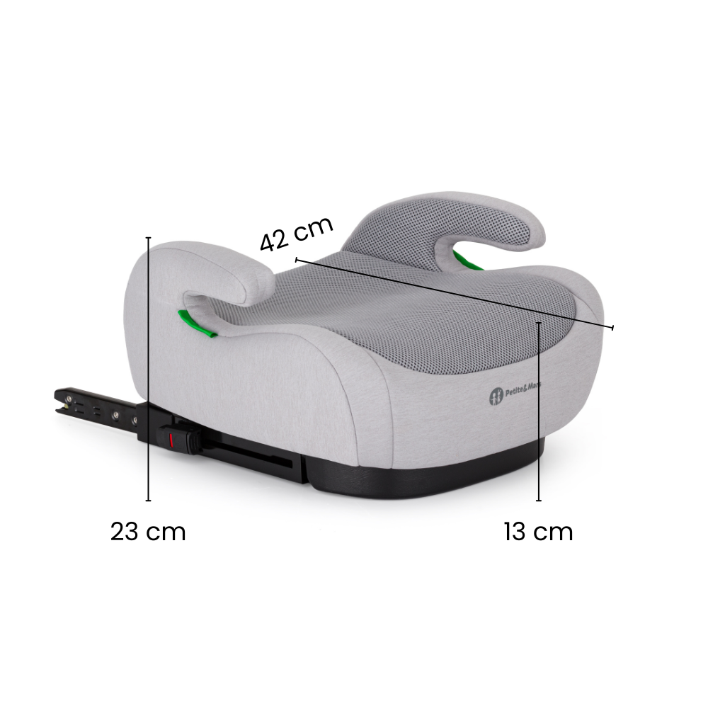 PETITE&amp;amp;amp;amp;amp;amp;amp;amp;MARS Optimus Pro i-Size Air Gentle Grey 125 - 150 cm (22-36 kg)