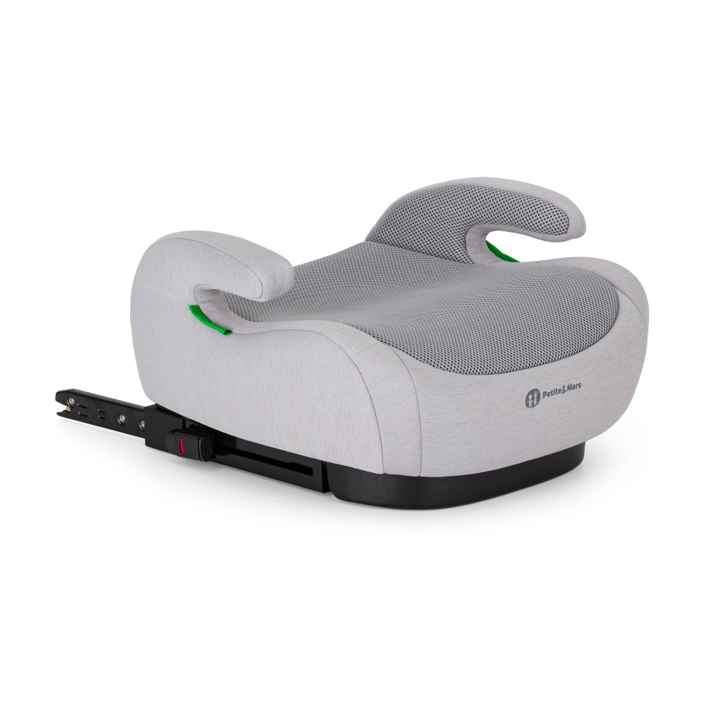 PETITE&MARS Optimus Pro i-Size Air Gentle Grey 125 - 150 cm (22-36 kg)