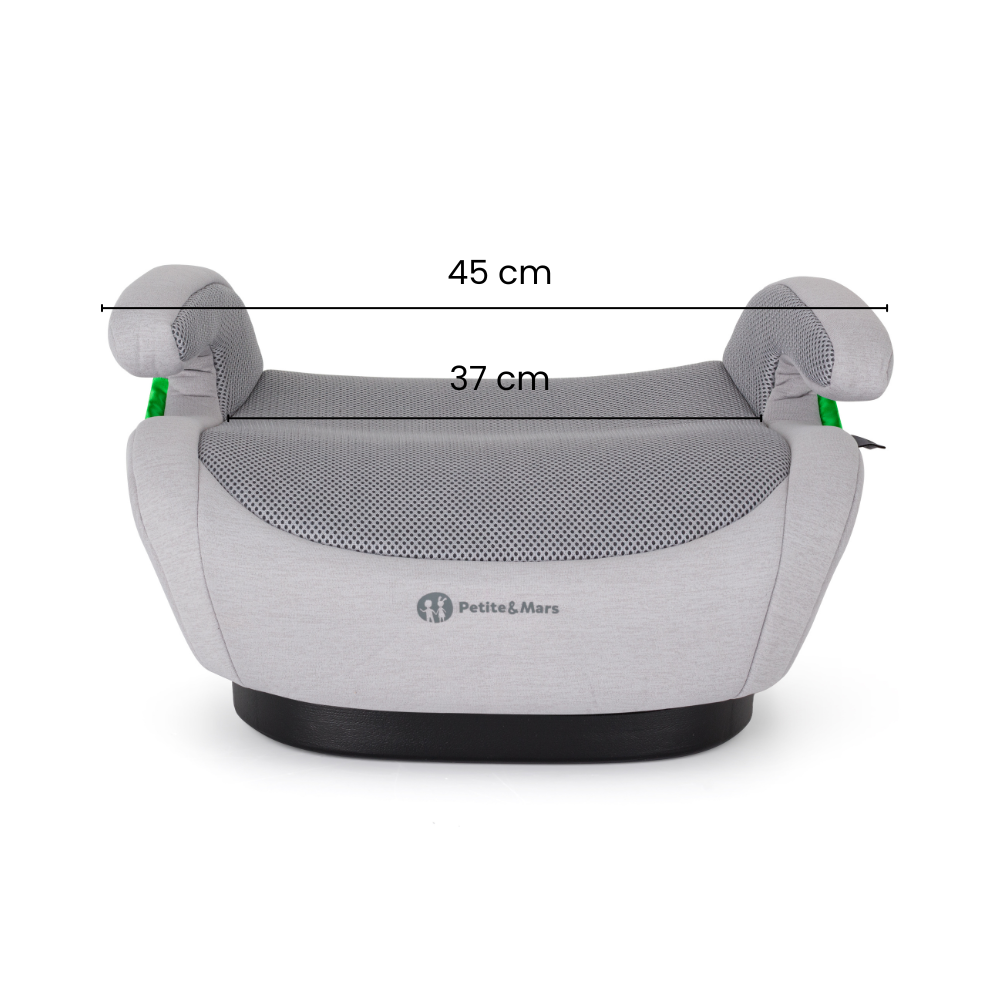 PETITE&amp;amp;amp;MARS Optimus Pro i-Size Air Gentle Grey 125 - 150 cm (22-36 kg)