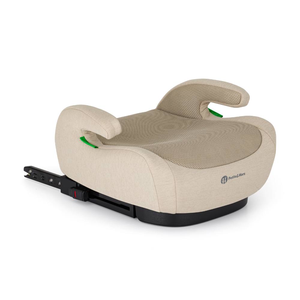 PETITE&MARS Optimus Pro i-Size Air Sage Beige 125 - 150 cm (22-36 kg)