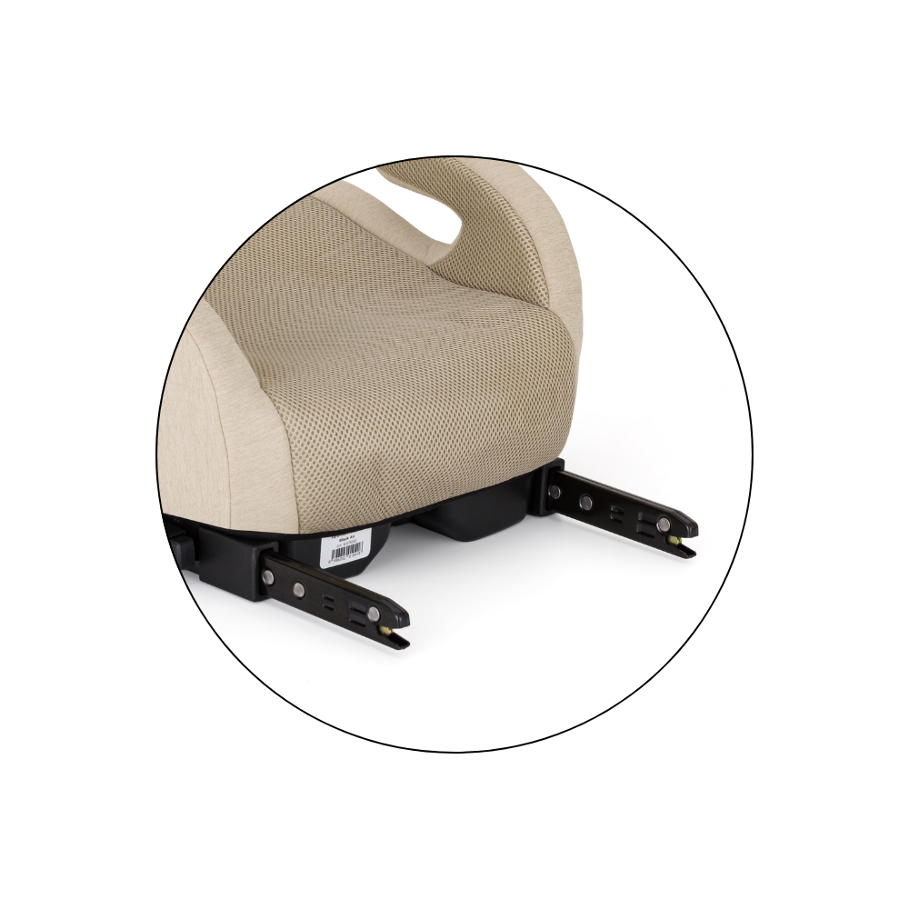 PETITE&amp;amp;amp;amp;amp;amp;amp;MARS Optimus Pro i-Size Air Sage Beige 125 - 150 cm (22-36 kg)