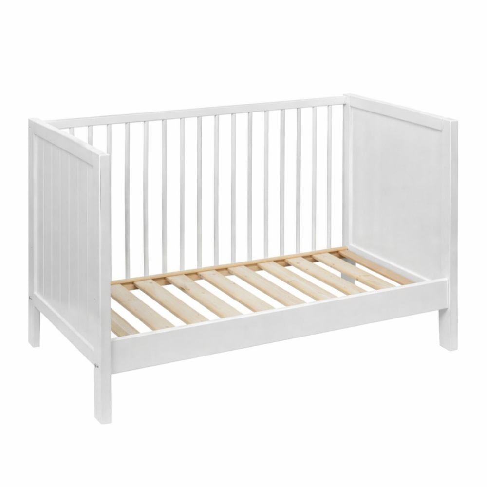 PETITE&amp;amp;amp;amp;amp;MARS Fa kiságy Mila 3 in 1 White Wood 120x60 cm 