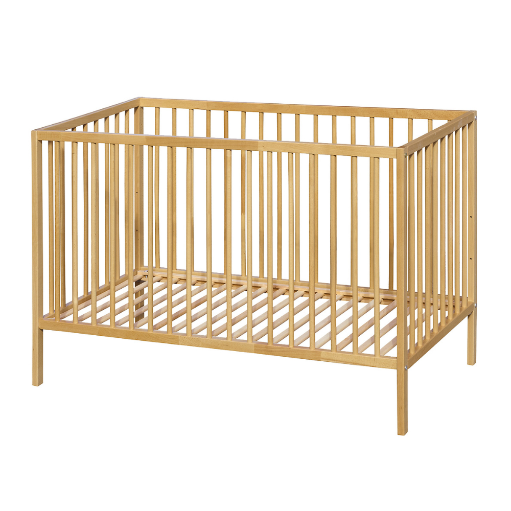 PETITE&amp;amp;MARS Fa kiságy Nela Beach Wood 120x60 cm 