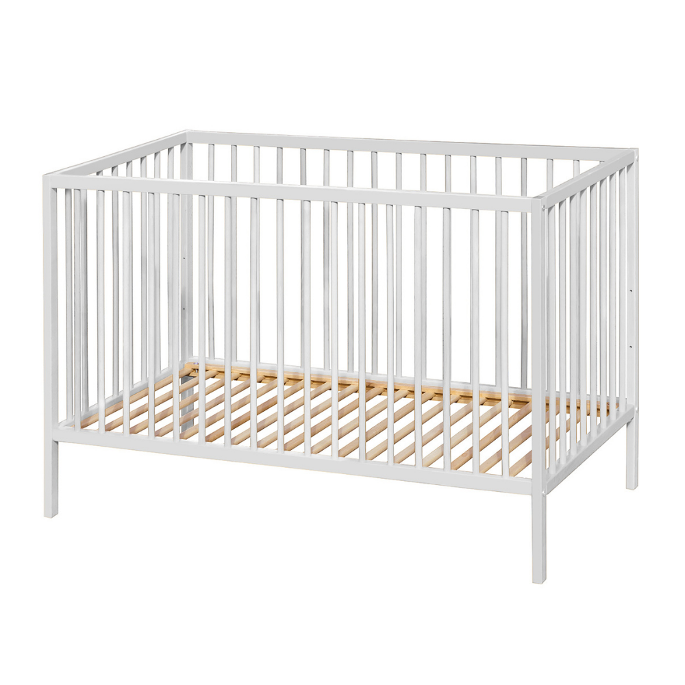 PETITE&amp;amp;amp;MARS Fa kiságy Nela White Wood 120x60 cm 