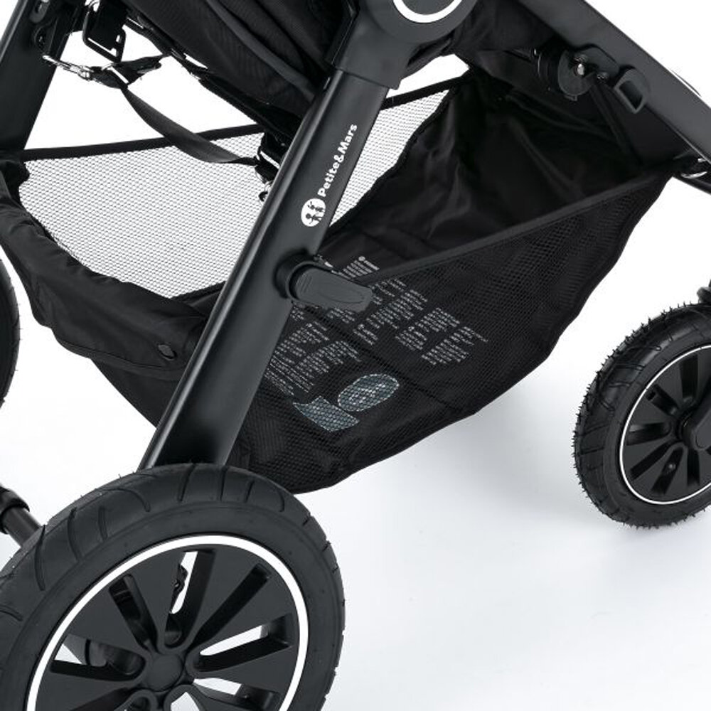 PETITE&amp;amp;amp;amp;amp;amp;MARS Sport babakocsi Street+ Air Black Limited 100 Airplane